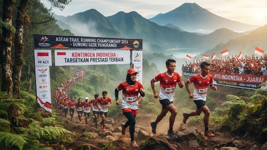 Kontingen Indonesia Targetkan Prestasi Terbaik di Asean Trail Running Championship 2026