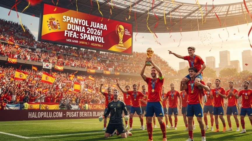 Spanyol Resmi Kuasai Peringkat Pertama FIFA Usai Juara Piala Dunia 2026
