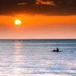 Sunset di Pantai Talise