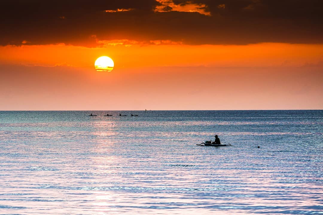 Sunset di Pantai Talise