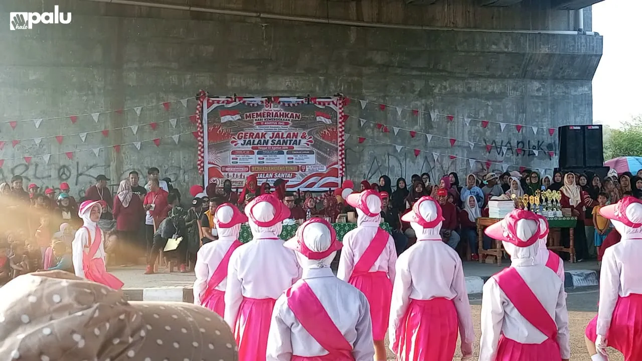 Perhelatan akbar Gerak Jalan dan Jalan Santai dalam rangka memeriahkan Hari Ulang Tahun (HUT) Kemerdekaan Republik Indonesia ke-81.