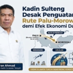 Ketua Umum Kadin Sulteng, Gufran Ahmad