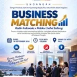 Kegiatan Bisnis Matching KADIN Sulteng