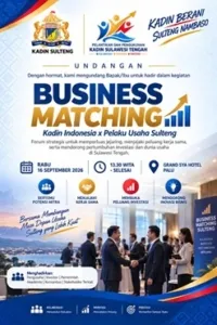 Kegiatan Bisnis Matching KADIN Sulteng