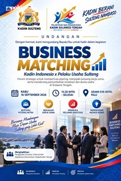 Kegiatan Bisnis Matching KADIN Sulteng